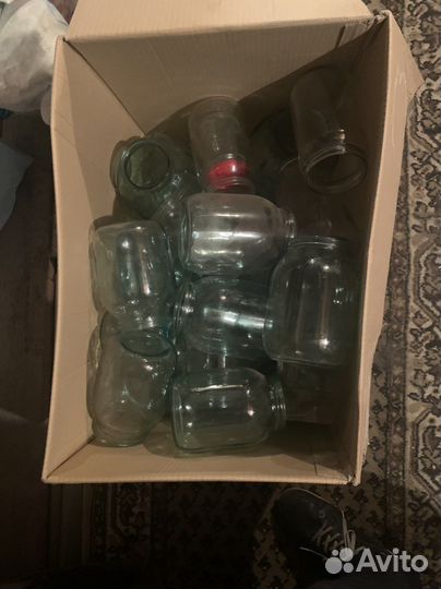 Банка стеклянная