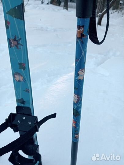Лыжи детские 120 см