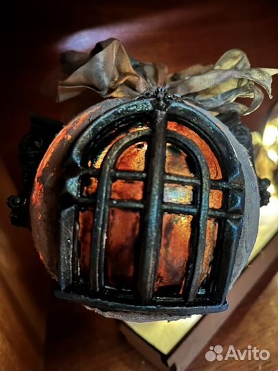 Авторские елочные шары ручной работы