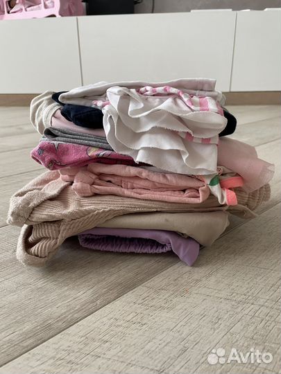 Вещи пакетом для девочки98-104