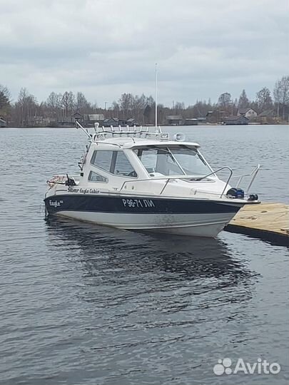Продам катер Silver Eagle Star Cabin -2012г+прицеп