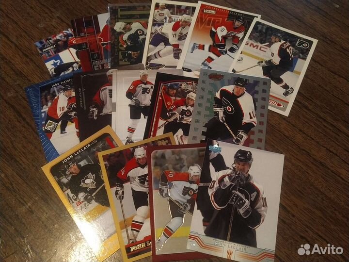 Хоккейные карточки John Leclair