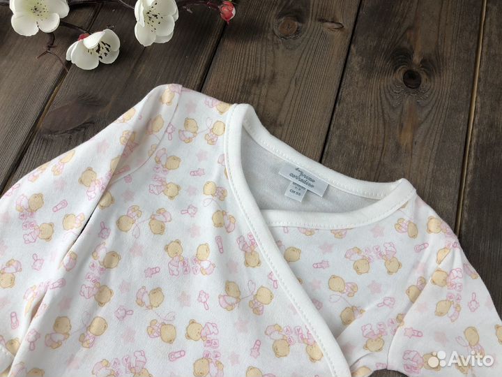 Боди с запахом для девочки Италия