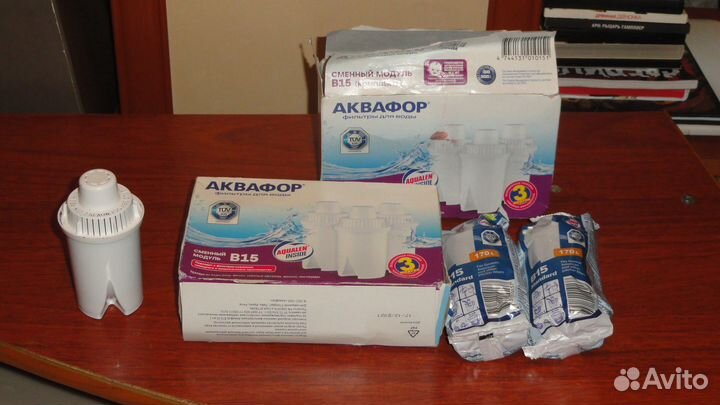Фильтр для воды аквафор В15-5шт