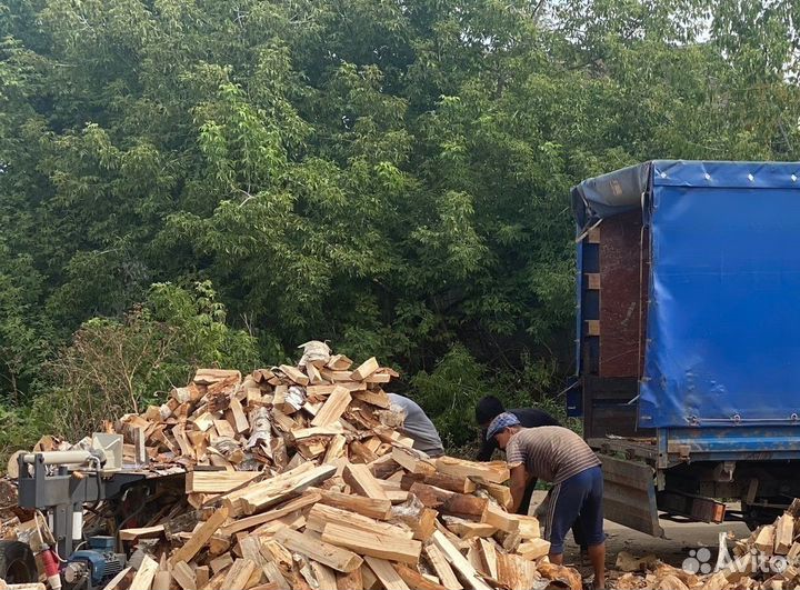 Дрова березовые колотые