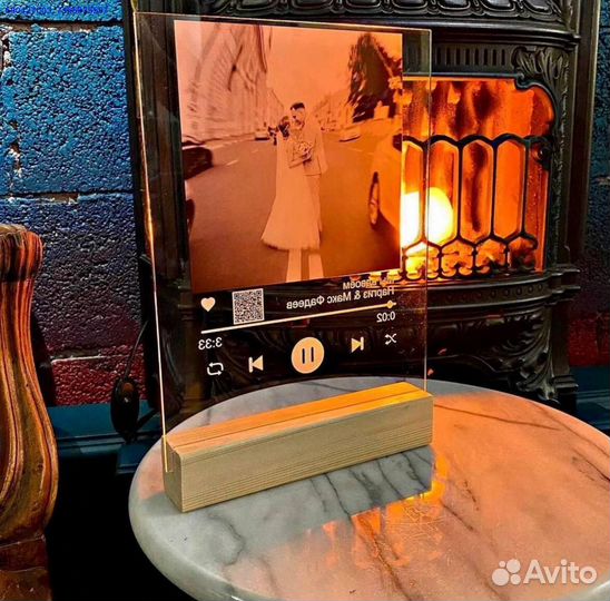 Трек пластинка на стекле (Арт.80713)