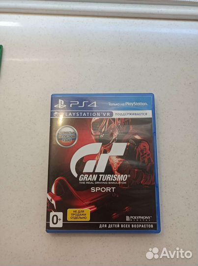 Grand turismo sport ps4 (диск)
