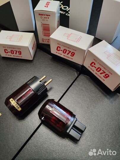 Сетевые разъемы для кабеля питания C-079 + P-079E