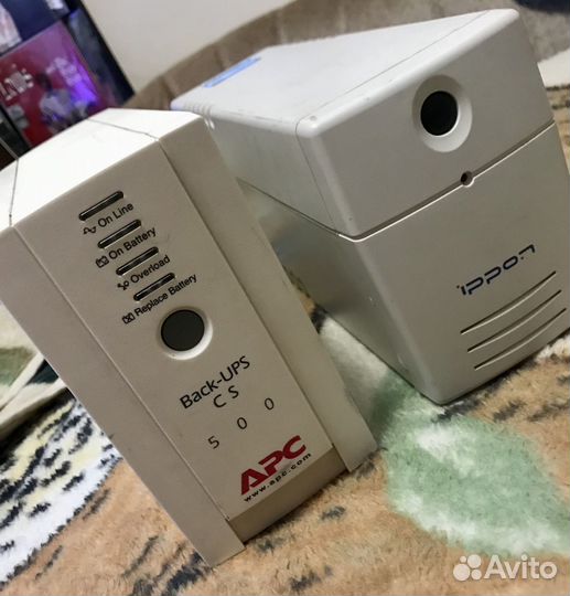 Ибп UPS Ippon и APC 500, Back UPS- 4001