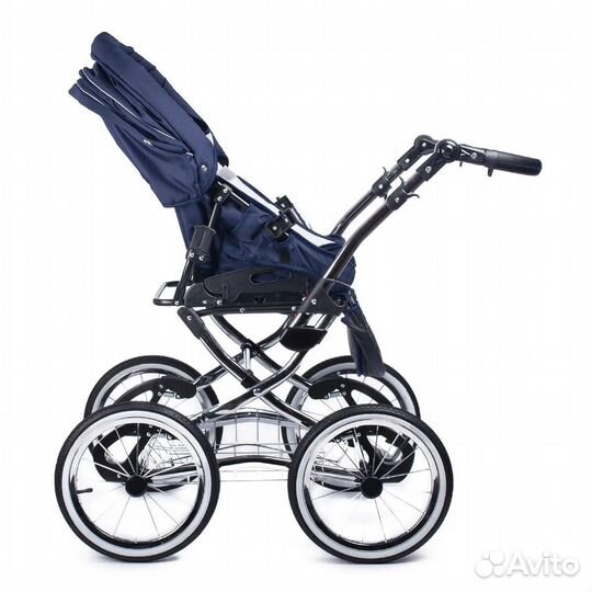 Коляска 2 в 1 «marsel classic navy blue»