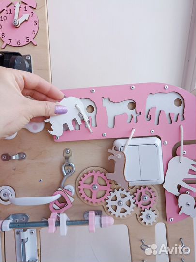 Бизиборд доска Лама