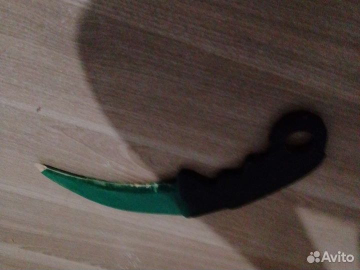 Деревянный нож керамбит
