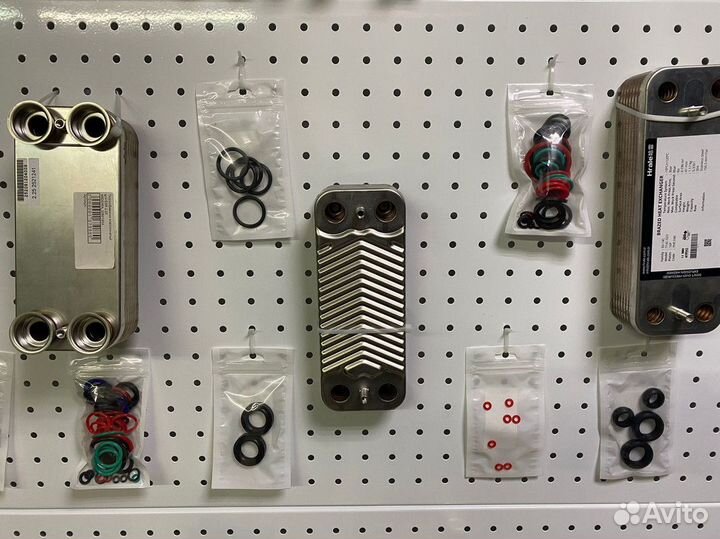 Теплообменник гвс (вторичный) для котла baxi