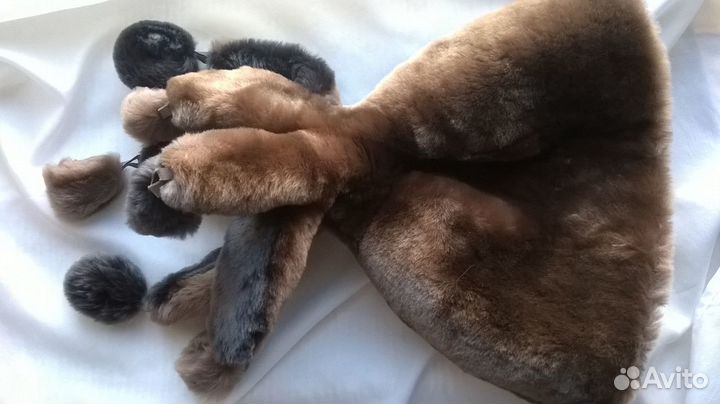 Новая шапка. Мутон. Зима.Р57