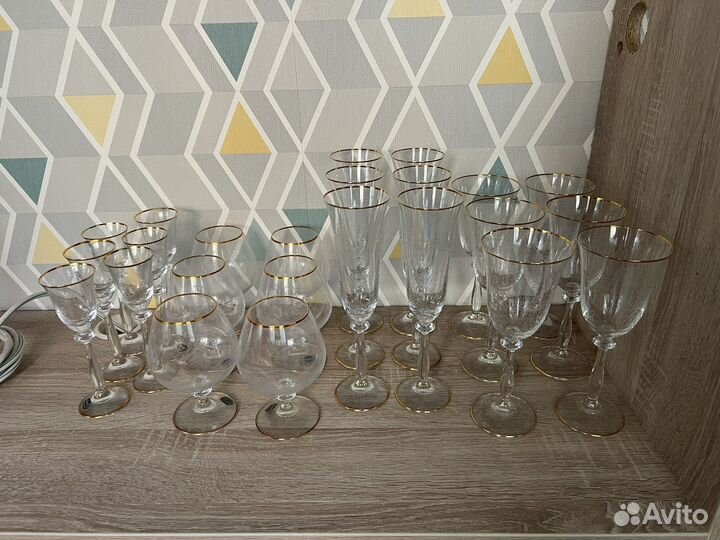 Набор бокалов Bohemia Angela 48 штук