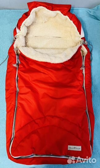 Зимний конверт в коляску/автолюльку