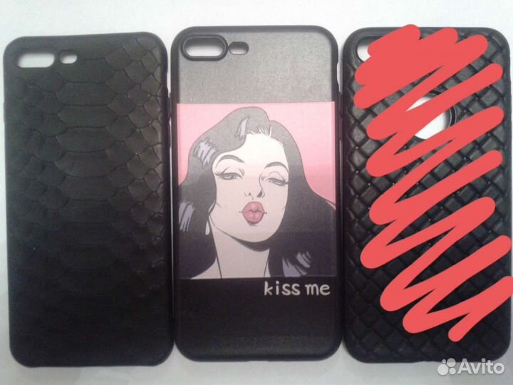 Чехлы новые на iPhone 7 +, 8 +