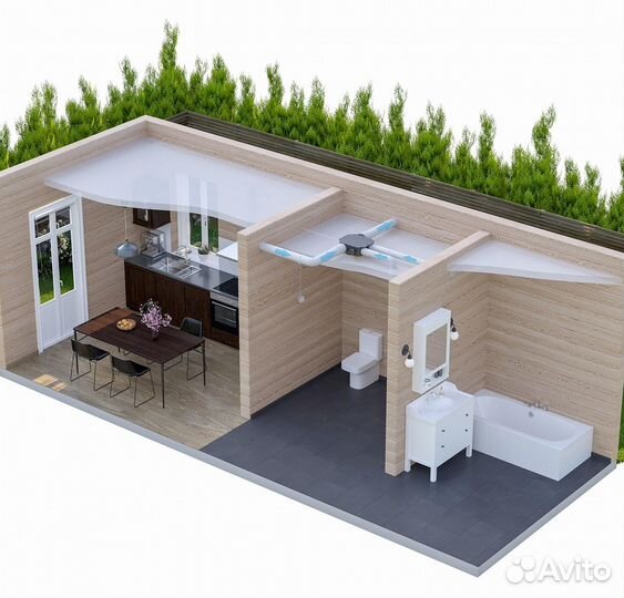 Вентиляция для частного дома Norvind country