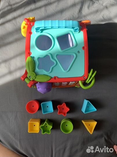 Fisher price развивающие кубики
