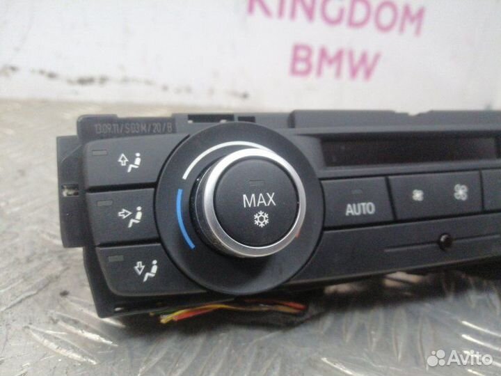 Панель управления кондиционером Bmw X1 E84 N20B20