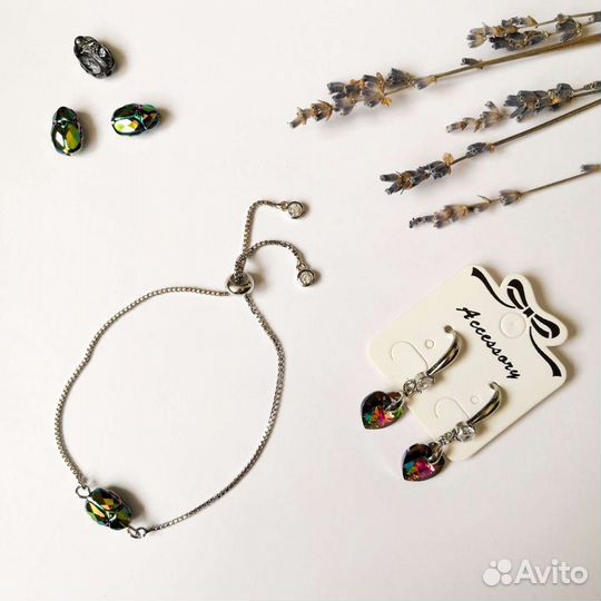 Скарабей Swarovski