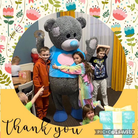 Ростовая кукла Мишка Тедди