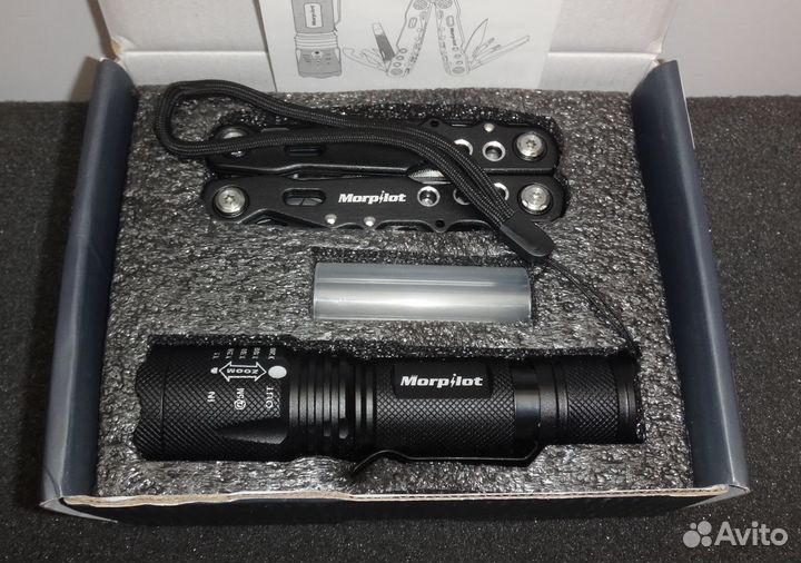 Фонарь и мультитул