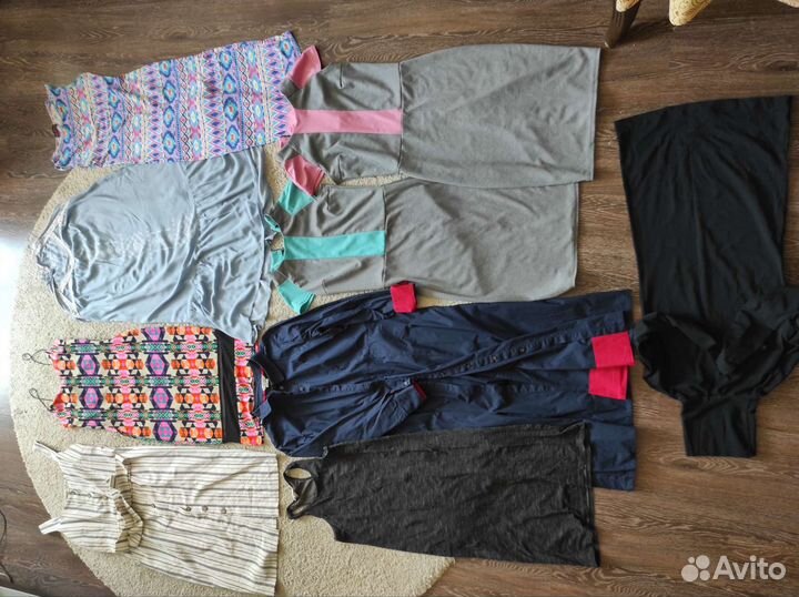 Огромный пакет женской одежды