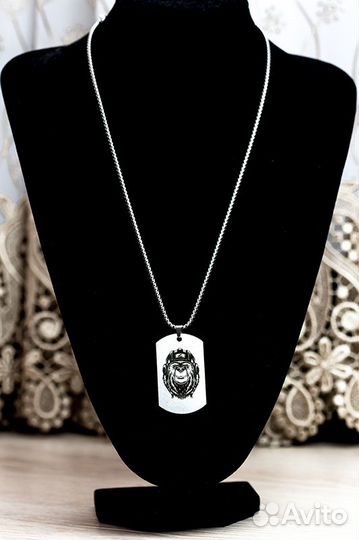 Лазерная гравировка: армейский жетон, браслет