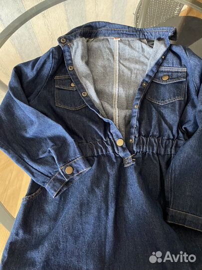 Джинсовое платье для девочки