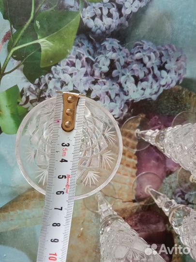 Фужеры хрустальные высокие СССР, Гусь хр. 