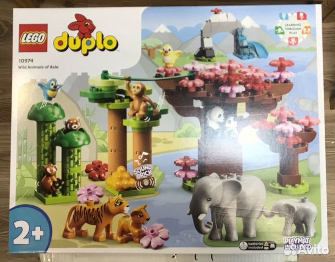 Конструктор Lego duplo 10974 Дикие животные Азии