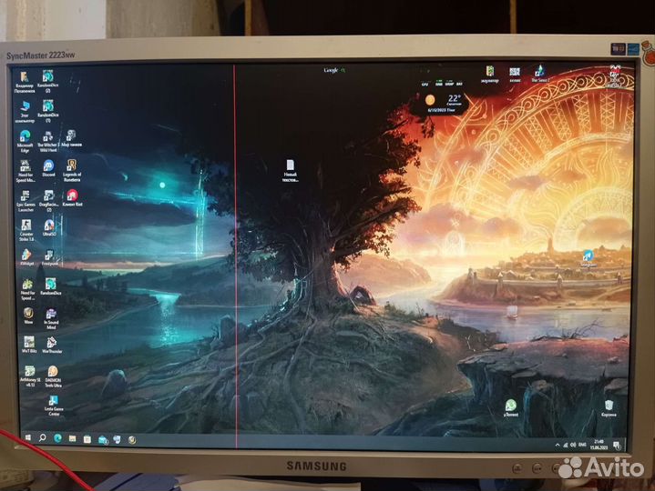 Монитор Samsung syncmaster 2223nw