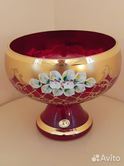 Вазы богемия