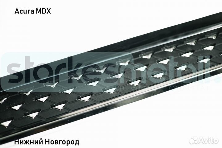 Пороги подножки Acura MDX Classik