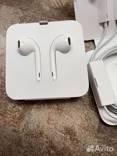 Проводные наушники apple earpods lighting