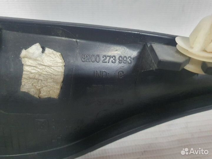 Накладка (петли капота) левая Рено Logan седан