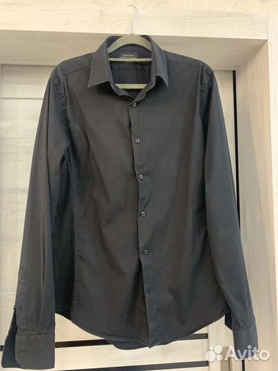 Мужская рубашка zara L черная
