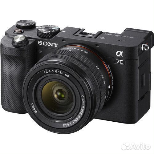 Фотоаппарат Sony Alpha A7C Black Kit 28-60mm Новый