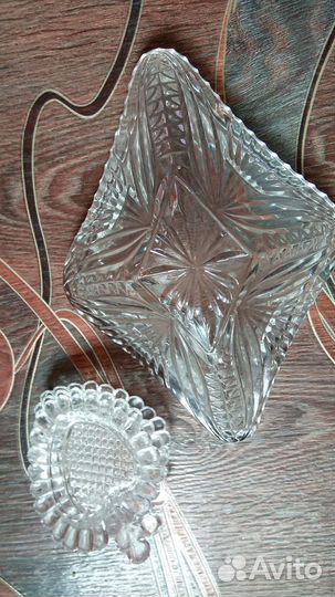 Вазы хрустальные