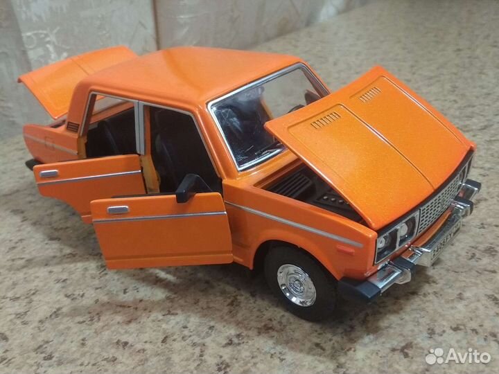 Ваз-2106 модель автомобиля масштаб 1:24