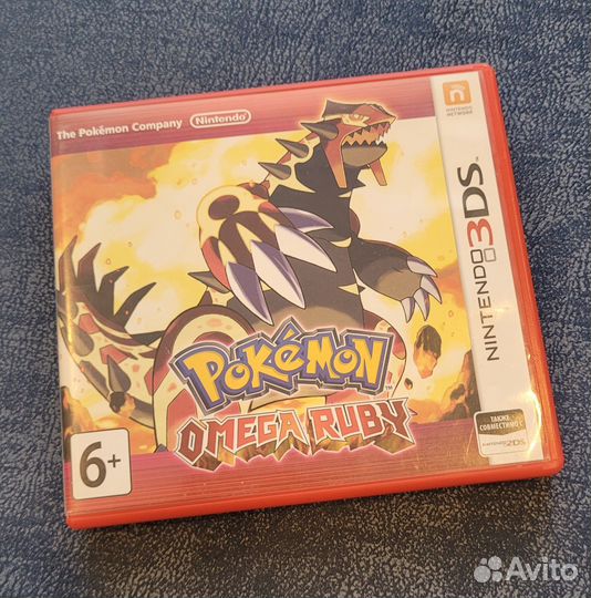 Pokemon Omega Ruby (nintendo 3ds,русская обложка)