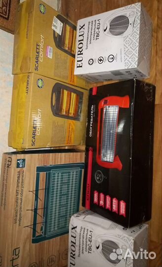 Обогреватели масляные и инфракрасные новые