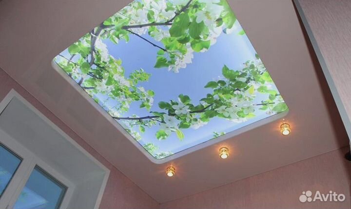 Натяжные потолки