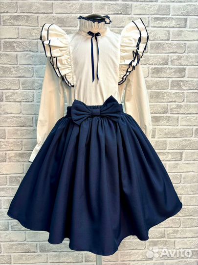 Юбка школьная новая