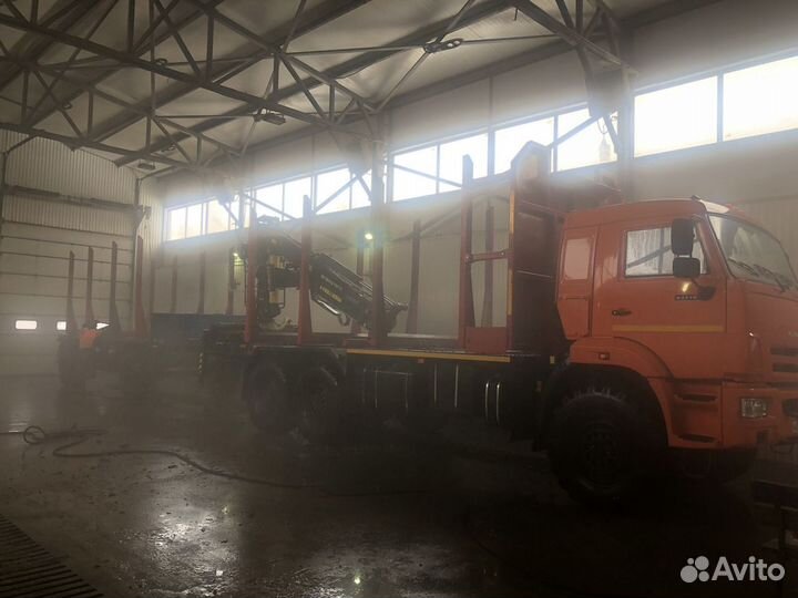 Услуги лесовоза с манипулятором