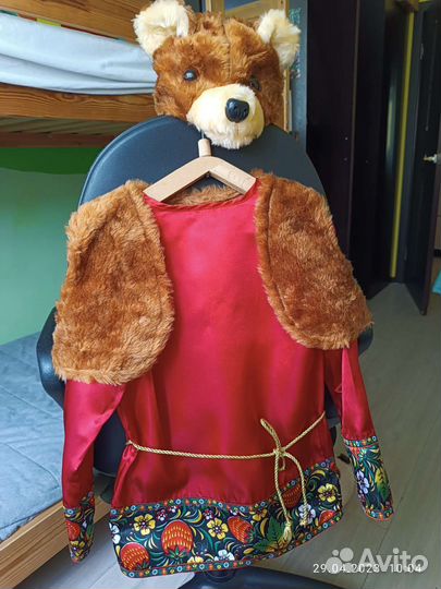 Новогодний костюм мишки. Костюм медведя