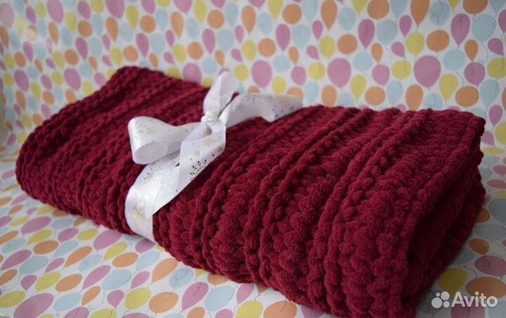 Плед плюшевый