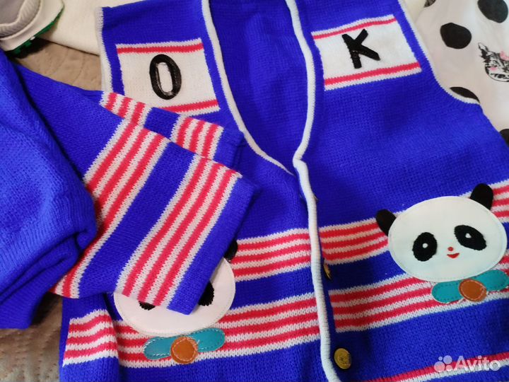 Детские вещи пакетом на девочку 98 104