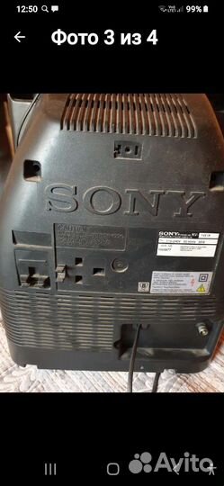 Телевизор видеодвойка Sony Trinitron KV-14v1k